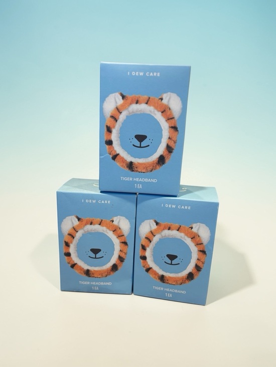 I Dew Care Accessories - I DEW CARE Face Wash Headband - Tiger (3)